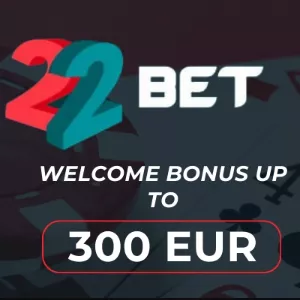 22bet bonus​ TOC 8