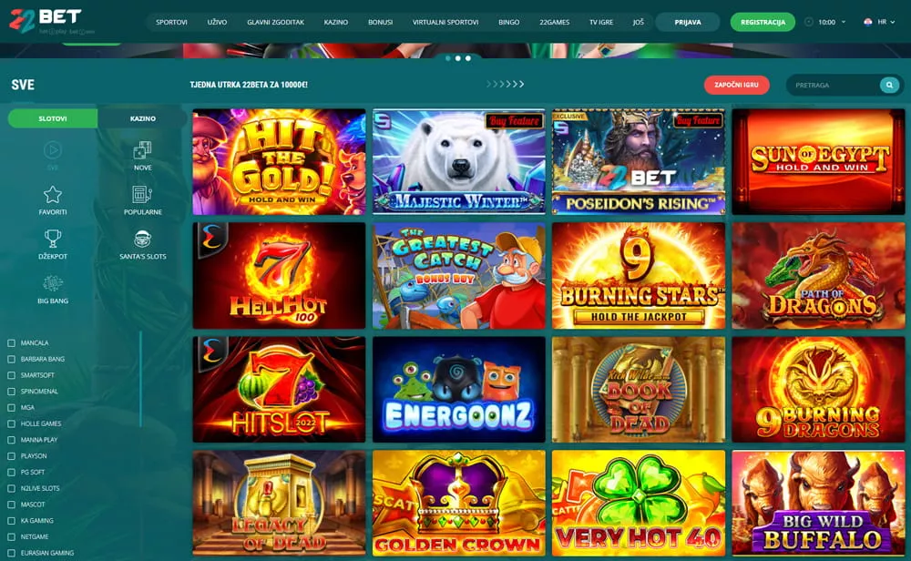 casino 22bet